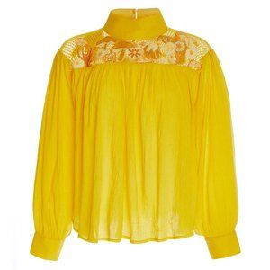 Carolina K Yellow Blouse